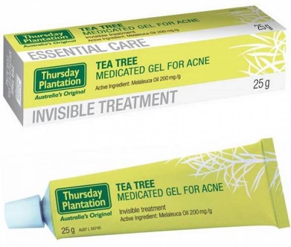 TEA TREE MEDICATED GEL FOR ACNE